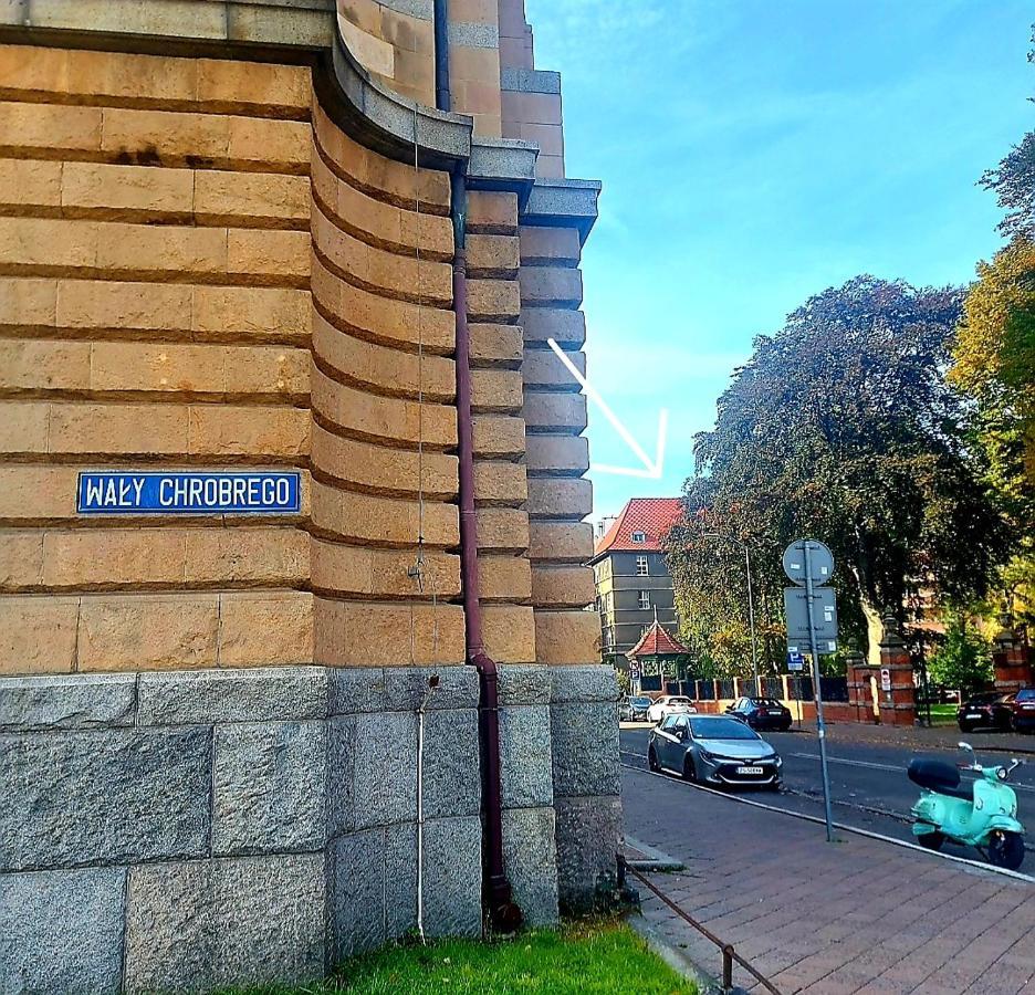 Apartament W Kamienicy W Sercu Miasta Szczecin Waly Chrobrego Екстер'єр фото